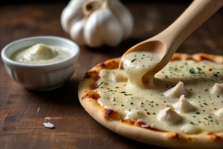 Homemade Garlic Sauce for Pizza