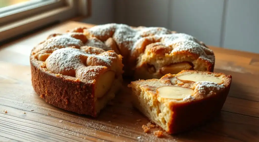 Dutch apple coffee cake