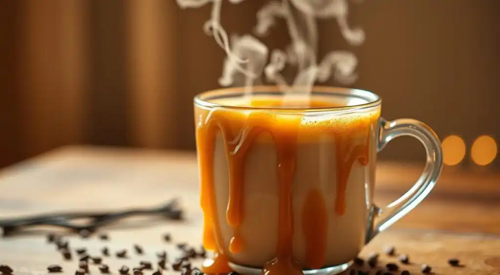 Caramel and Vanilla Infused Coffee