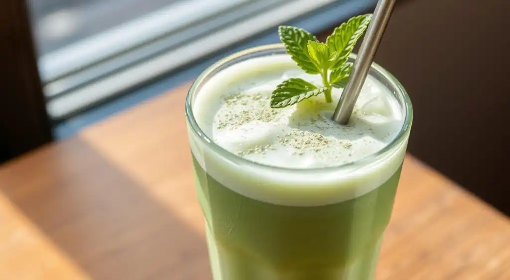 Iced Matcha Latte 