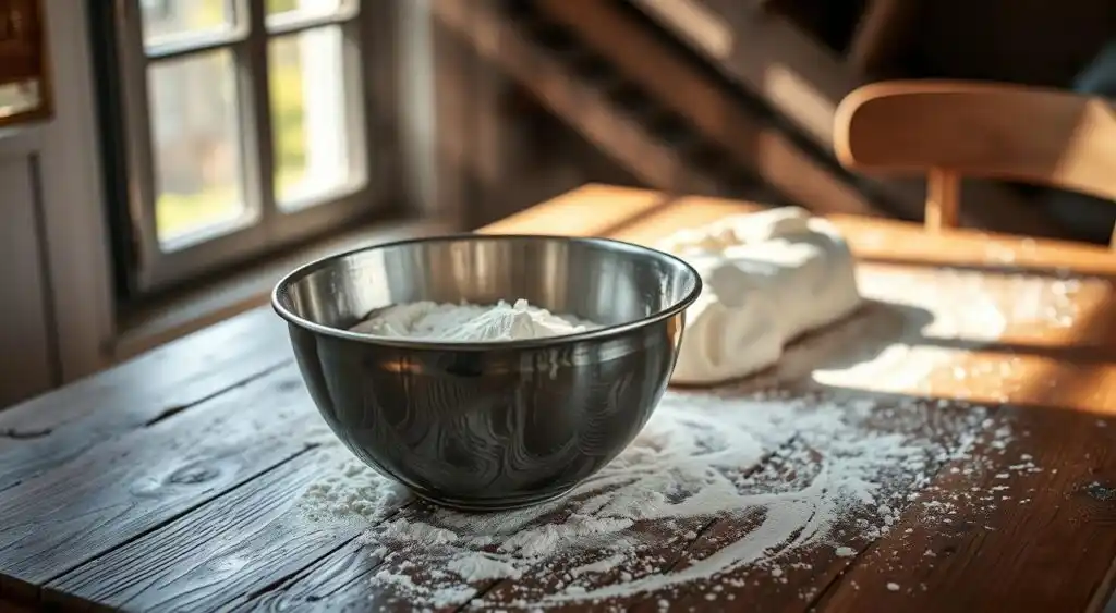 No-Knead Dough Preparation Process