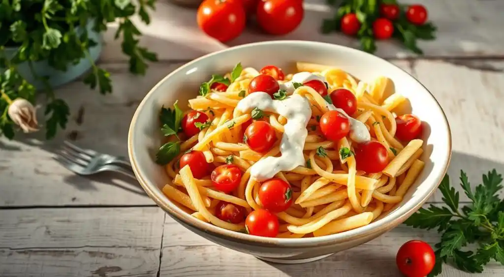 pasta salad bowl Fresh and Colorful Pasta Salad Bowl