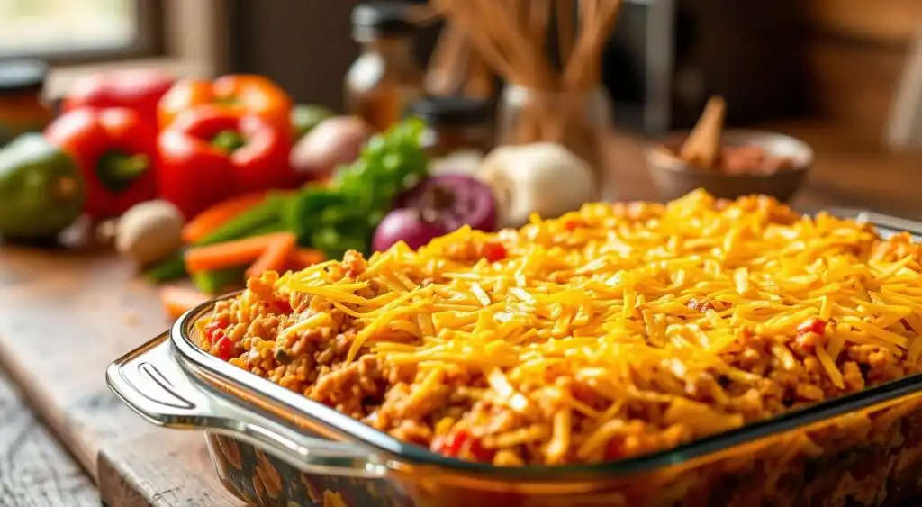 Delicious Taco Bake Recipe with Layers of Flavor