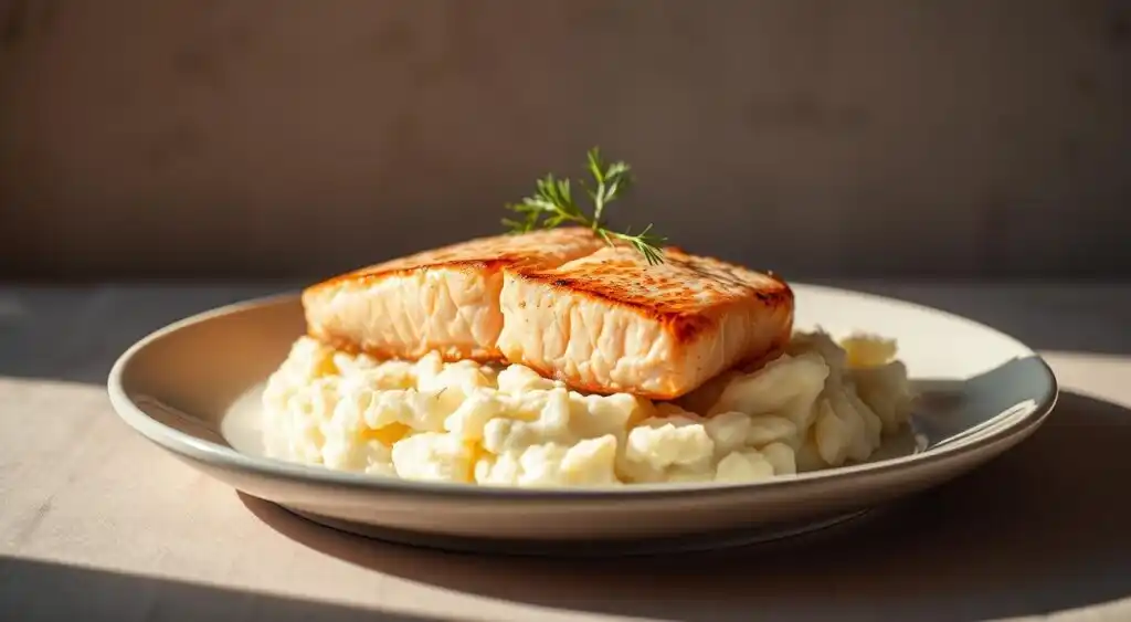 salmon-and-mashed-potatoes